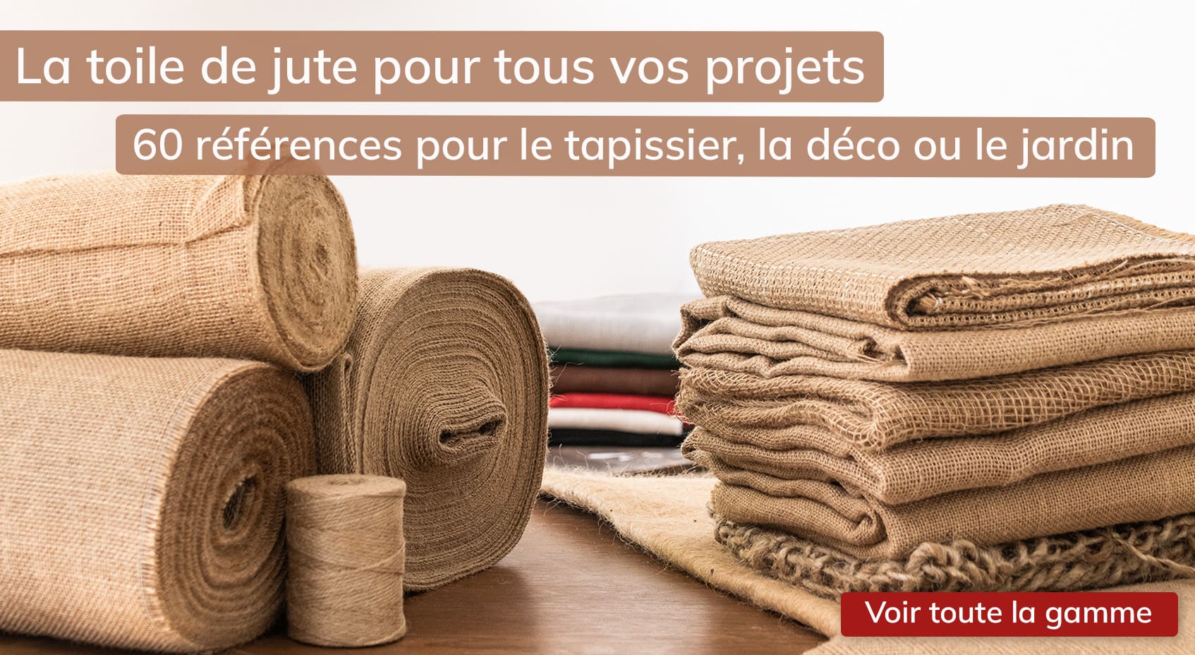 Toiles de jute 
